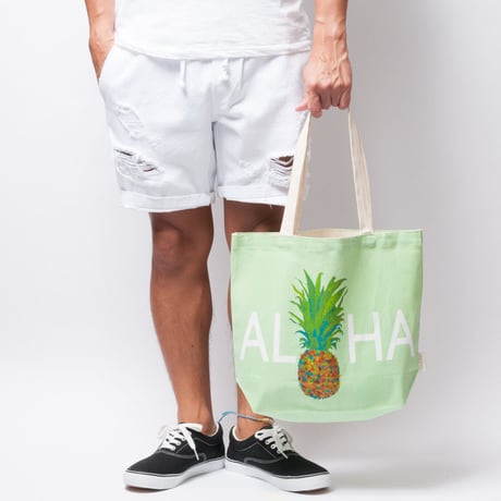 SoHa LIVING/Aloha Pineapple CosmeticBag /L
