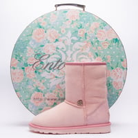 Entourage Sheepskin Mouton Boots（ピンク）