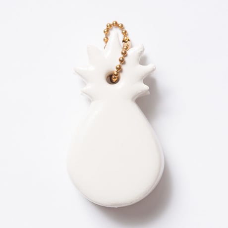 ハワイ限定 Hawaiian Pineapple Key/パイナップルキーホルダー（ホワイト）