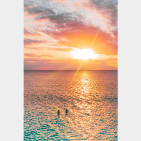 Jess Loiterton × ISLANDER Hawaiian Metal Print Art『North Shore Dreams』