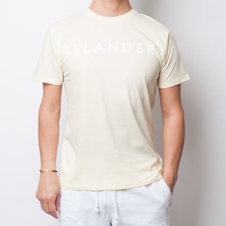 ISLANDER/アイランダー サマーロゴTシャツ（シャーベットイエロー）