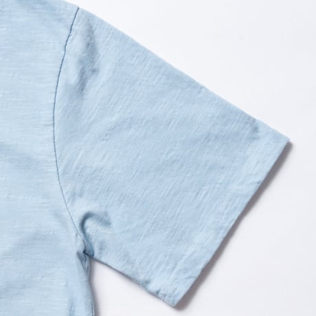ISLANDER/アイランダー  刺繍ポケットビッグシルエット Tシャツ/ライトブルー