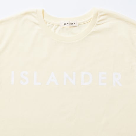 ISLANDER/アイランダー サマーロゴTシャツ（シャーベットイエロー）
