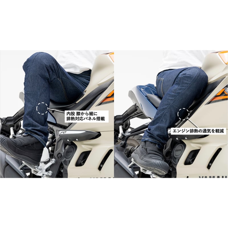 STORES第4期先行予約)走行風を取り込む【空冷式ジーンズ】が STORES第4期先行予約)走行風を取り込む【空冷式ジーンズ】が