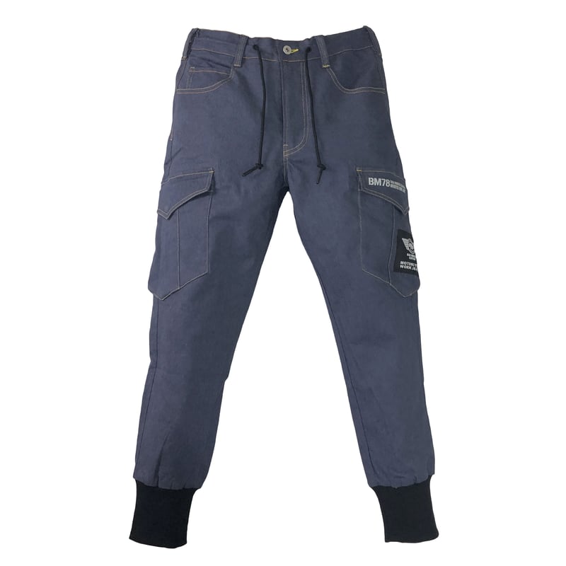色落ちしない&脅威のストレッチ)大容量カーゴジョガーパンツ 色落ちしない&脅威のストレッチ)大容量カーゴジョガーパンツ