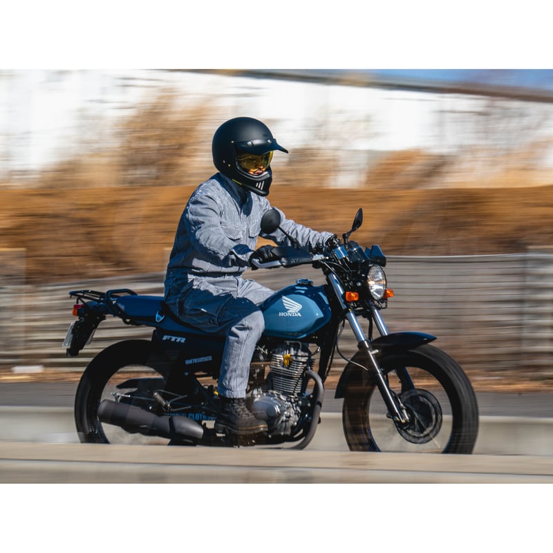 革ツナギ バイク用 青と白 Rロゴ入り TAICHI RSタイチ RS バイク用 革ツナギ レーシングスーツ レザー