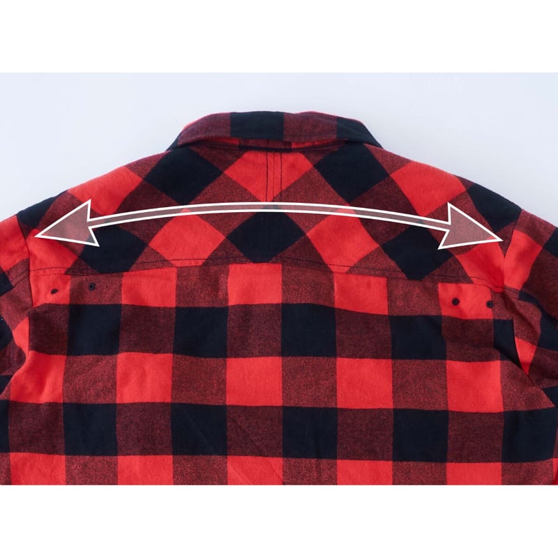 RRL 赤と黒のチェックシャツ 00s RRL Check Cotton L/S Shirt 赤黒 XL ダブルアールエル 長袖