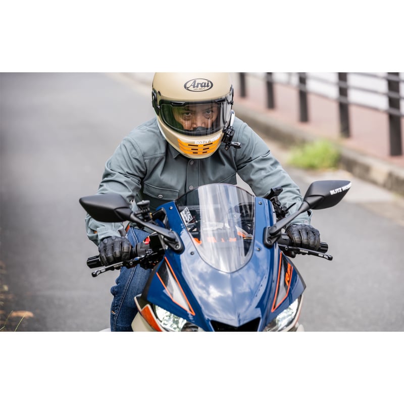 走行風を遮断する』ライダー専用【防風シャツ】が完成！ / BM