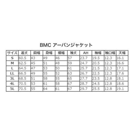 作業服 ストレッチデニム ジャケット レギュラーフィット/ BMC URBAN the 3rd JACKET REBEL BLACK & MIDNIGHT / U03W