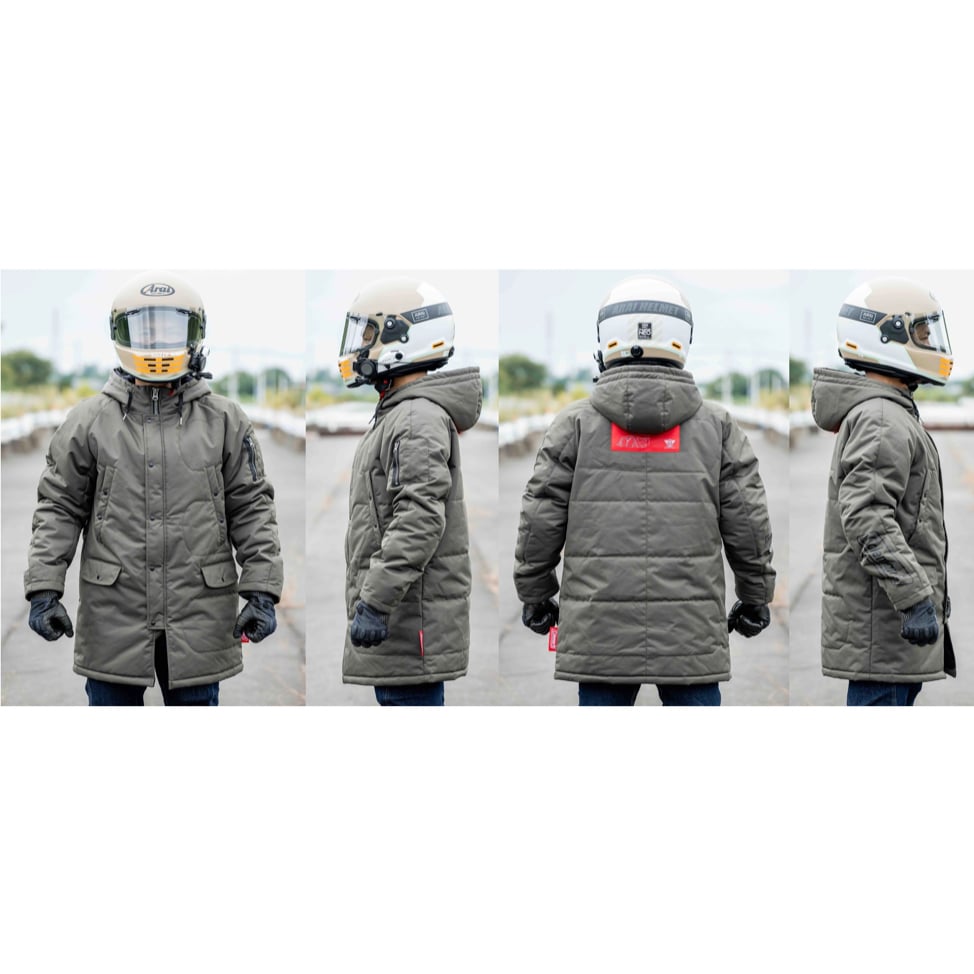 ほぼ未使用Coleman x BMC 防風・防寒 ロングジャケット