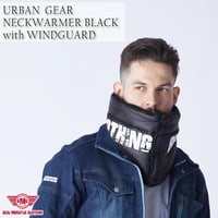 「完全防風」「発熱保温」BMCライダーネックウォーマー / URBAN  GEAR NECKWARMER BLACK with WINDGUARD / WNW78G