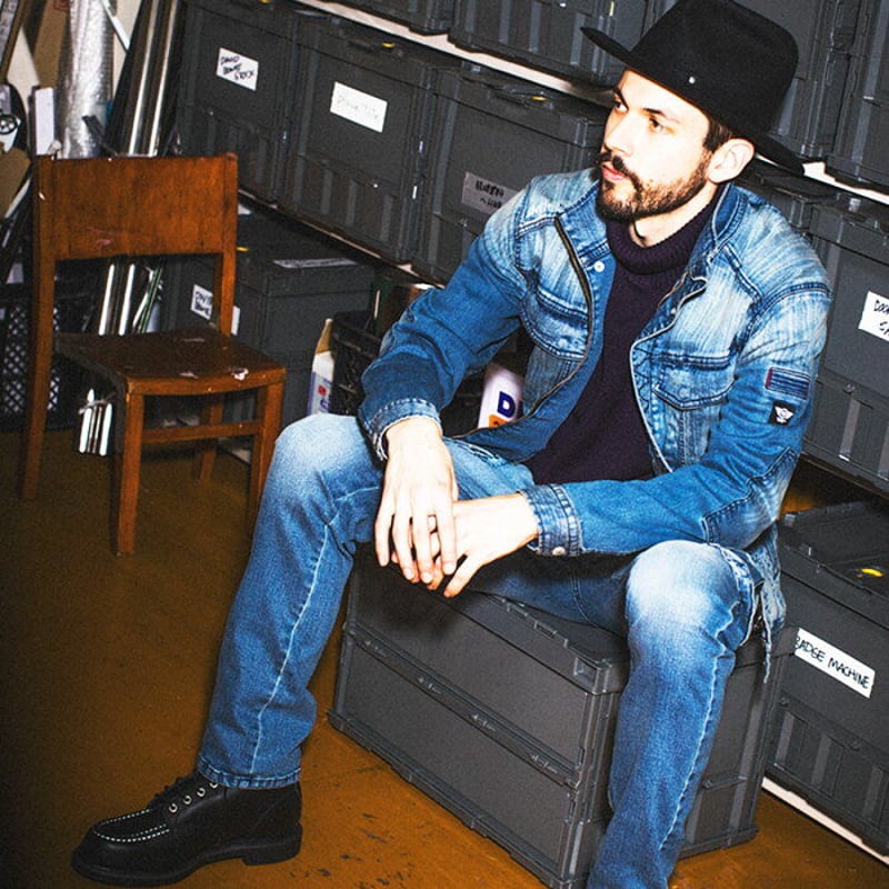 BOB ハンドメイド テーラードジャケット 青 BOB ハンドメイド テーラードジャケット 青 JACKET｜ジャケット