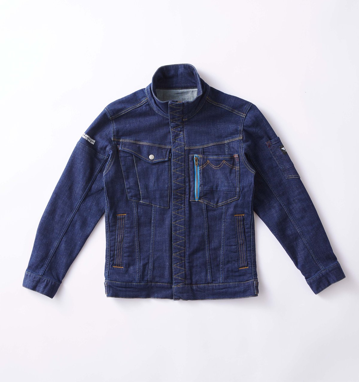 \u003cSOL\u003eCUT OFF DENIM JAKET