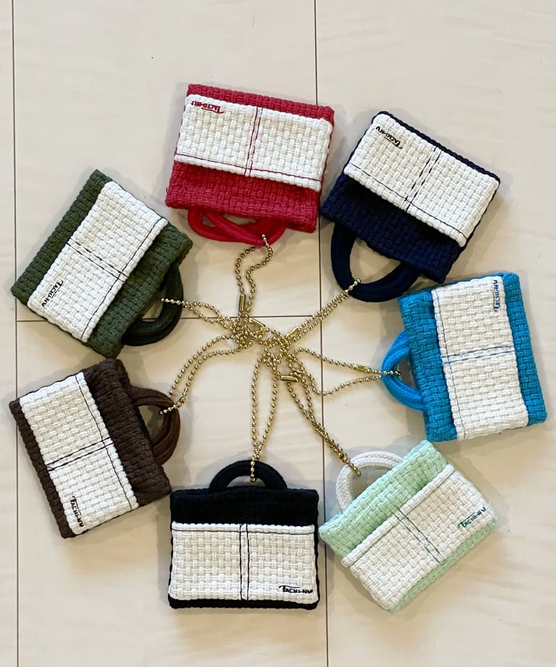 イニシャルミニバッグチャーム『A』 | TACHI-NU