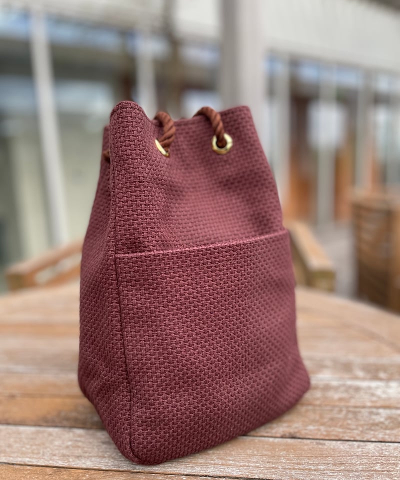 STRING 2025AW限定色ボルドー ※タッセルチャームSサイズ2個付き