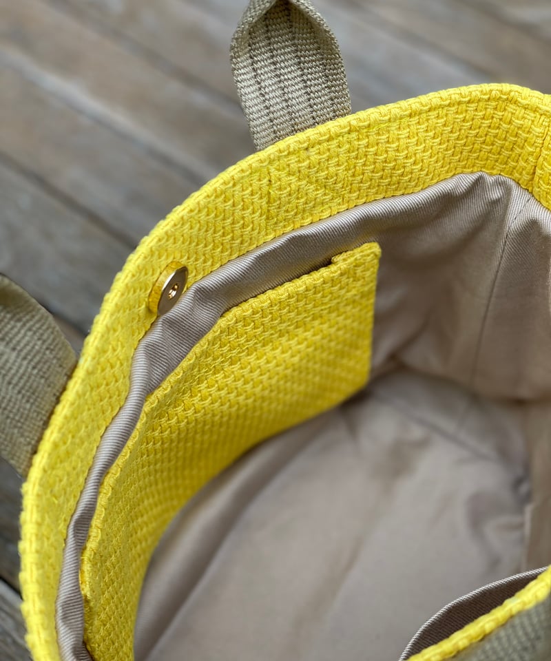 BASICトートバッグ Sサイズ 数量限定yellow | TACHI-NU BASICトートバッグ Sサイズ 数量限定yellow | TACHI-NU
