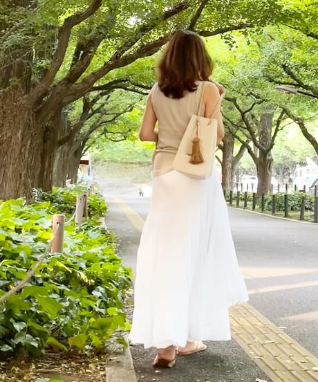 STRING ivory　※タッセルチャームSサイズ2個付き