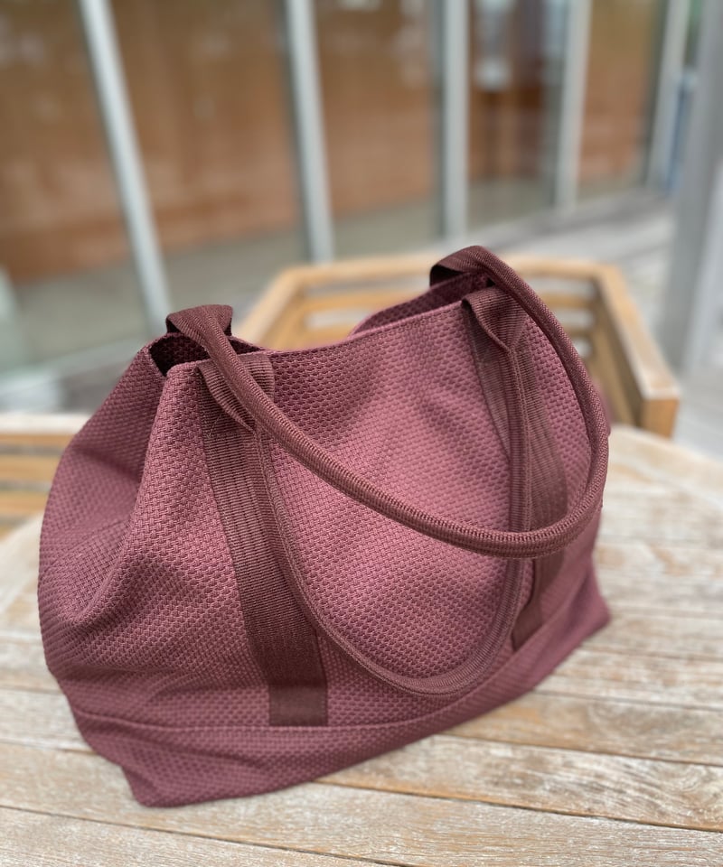 BASICトートバッグ Lサイズ 2025AW限定色ボルドー | TACHI-NU