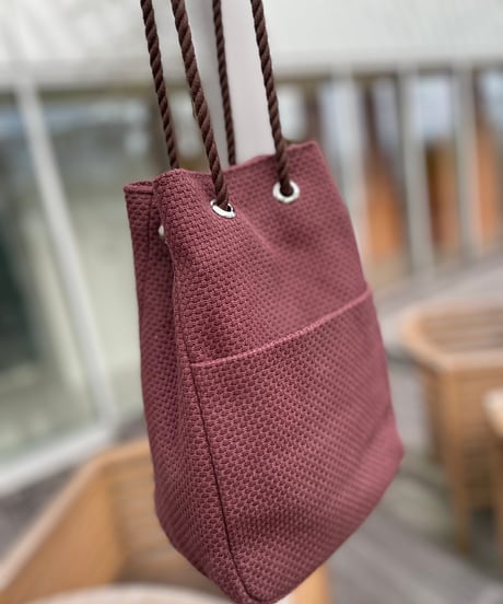 STRING 2025AW限定色ボルドー　※タッセルチャームSサイズ2個付き