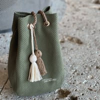 STRING　数量限定KHAKI　※タッセルチャームSサイズ2個付き