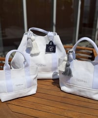 BASICトートバッグ　SSサイズ　限定色 White