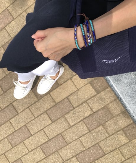 BASICトートバッグ (S) ネイビー