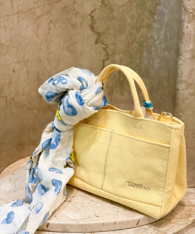 CLOUDY カラフルストラップタッセルのかごバッグ tassel 希少品