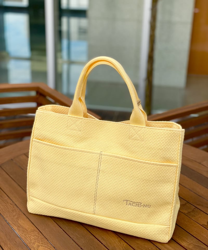 TASSELトートバッグ 両面タイプ Lサイズ 限定色EGG | TACHI-NU