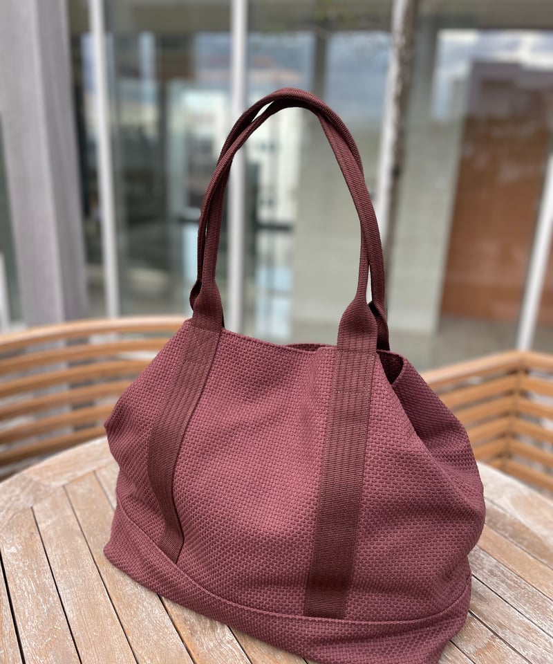 【新品未使用品】Noeul Magenta トートバッグ BASICトートバッグ Lサイズ 2025AW限定色ボルドー | TACHI-NU
