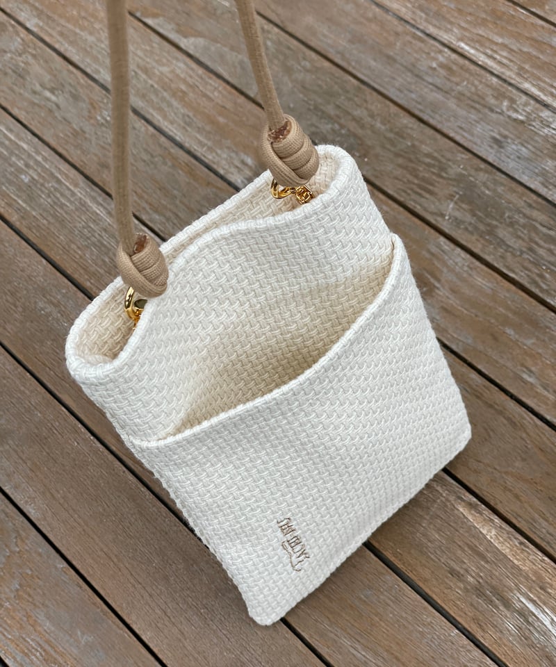 Pocket(スマホショルダー) 数量限定IVORY | TACHI-NU