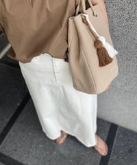 STRING new BEIGE  ※タッセルチャームSサイズ2個付き