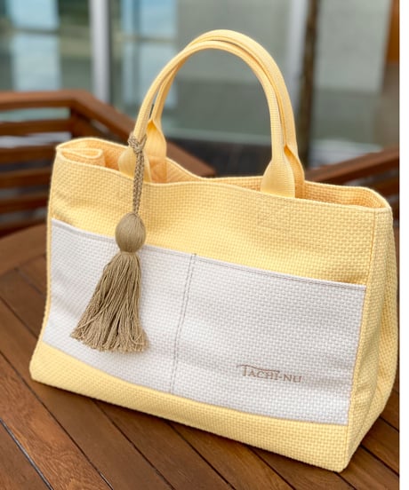 TASSELトートバッグ 両面タイプ Lサイズ  限定色EGG