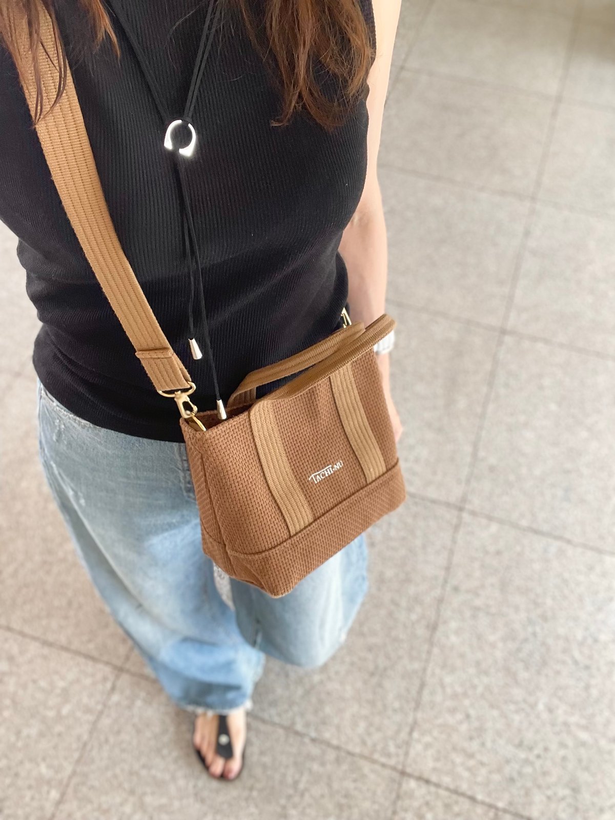 ショルダー付き BASIC SSトートバッグ | TACHI-NU