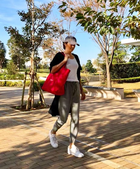 BASIC2018トートバッグ (L) レッド
