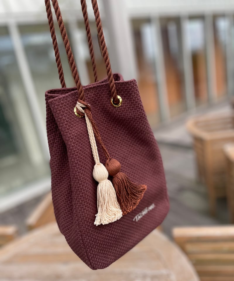 ちゃこーる様 STRING 2025AW限定色ボルドー ※タッセルチャームSサイズ2個付き