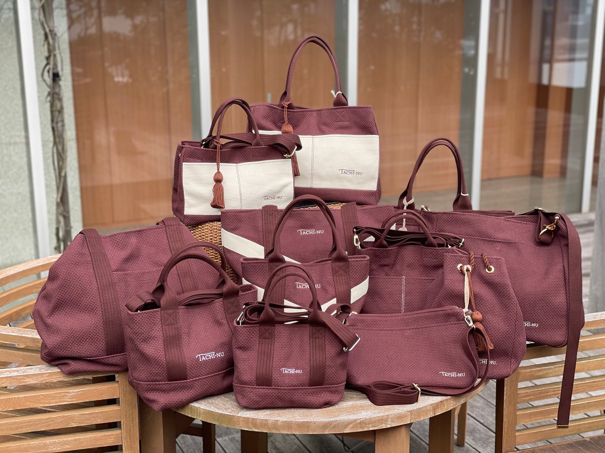 ショルダー付き BASIC Sサイズ 2025AW限定色ボルドー | TACHI-NU
