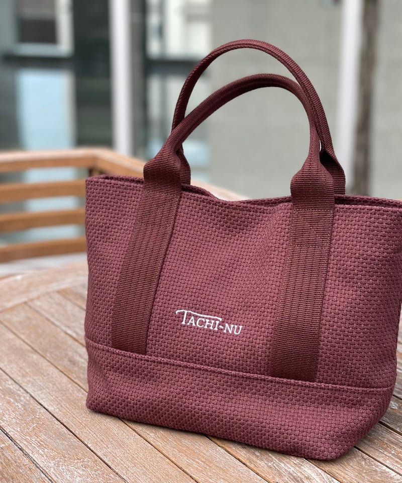 BASICトートバッグ Sサイズ 2025AW限定色ボルドー | TACHI-NU