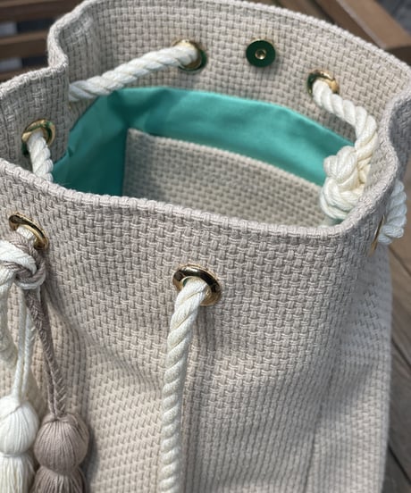 STRING new BEIGE  ※タッセルチャームSサイズ2個付き