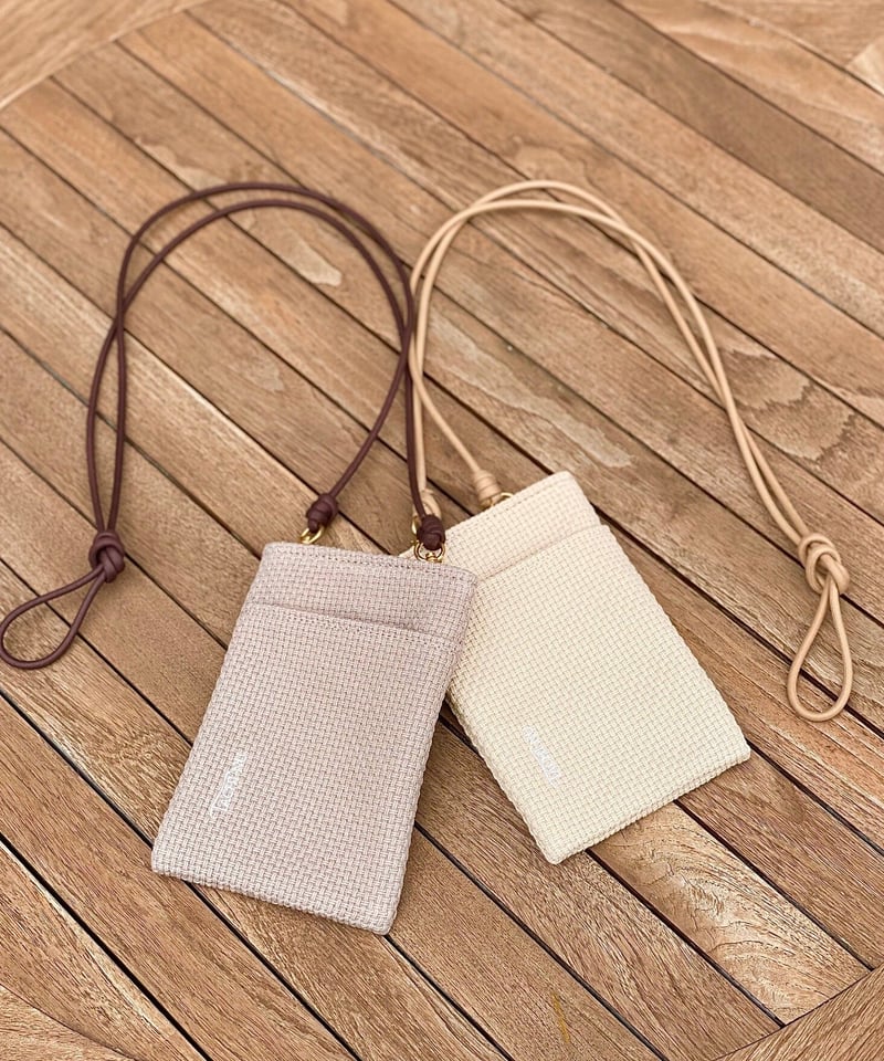 【新品•未使用】TACHI-NU スマホショルダー pocket (スマホショルダー) new color BLACK | TACHI-NU