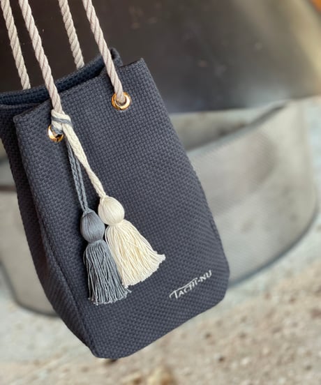 STRING 数量限定CHARCOAL ※タッセルチャームSサイズ2個付き