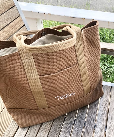 BASICトートバッグ(L)キャメル