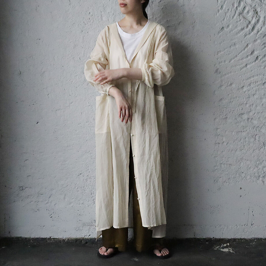 Tabrik organdie sailor robe (ivory) | nii-B | W