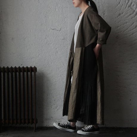 Tabrik cache-coeur dress (khaki)  