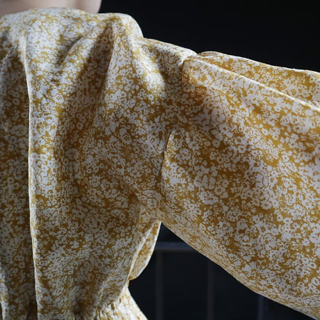 NOTA sicily dress (flower print mustard)