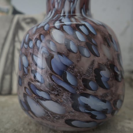 flower glassbase marble