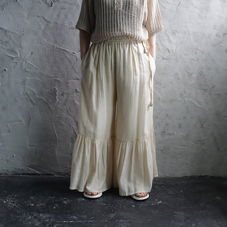 Tabrik gather pants (paper)