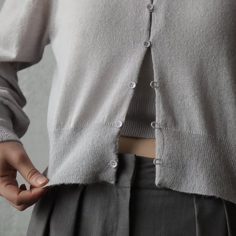 ànuke Layered Mohair Knit (iceblue)