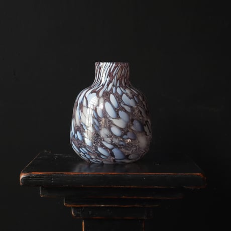 flower glassbase marble