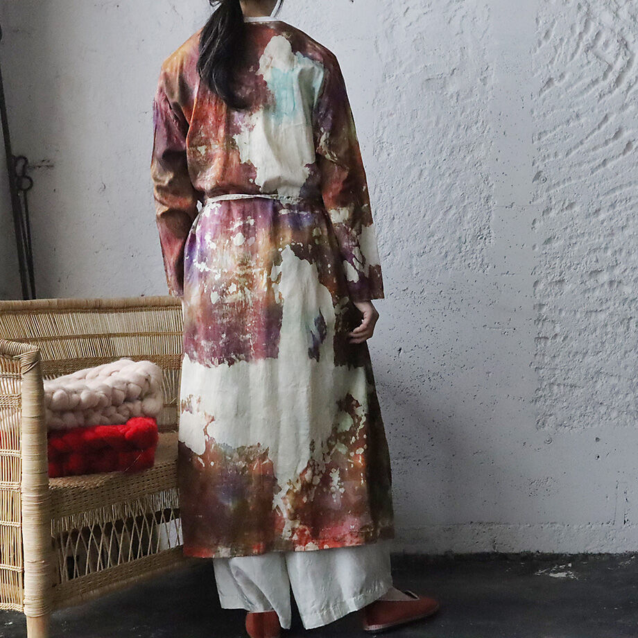 Funatabi atelier coat dress (SEKISOU-A) | nii-B
