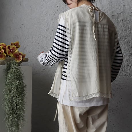 TOWAVASE Leavers tablier (ivory)